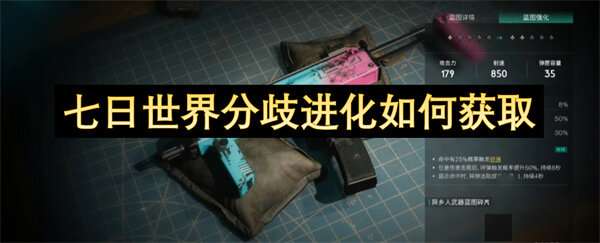 七日世界分歧进化如何获取