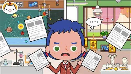 米加小镇学校游戏1