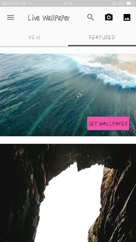 LiveWallpaper在水中的照片壁纸3