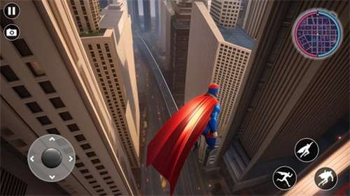 超级英雄飞行救援城市2