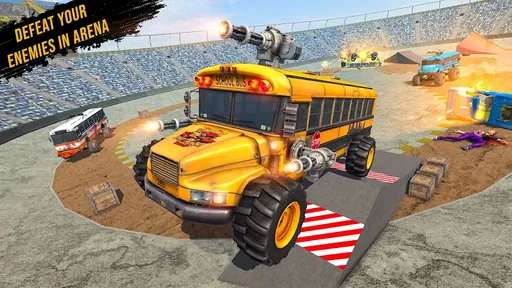 怪兽巴士德比毁灭(Monster Bus Derby Destruction 2020)4