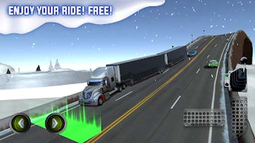 冰原卡车停车模拟(Ice Road Truck Parking Sim)1