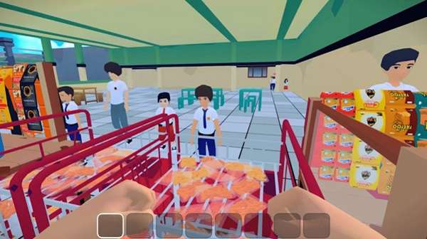 学校自助餐厅模拟器3