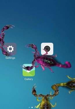 手机屏幕3d蝎子恶搞工具1