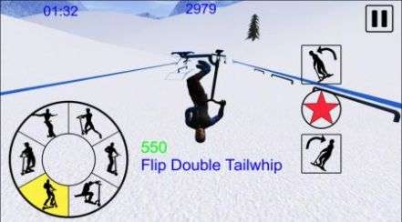 山地自由式雪地滑板车3