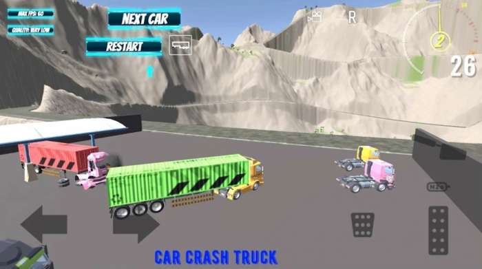 汽车碰撞卡车4