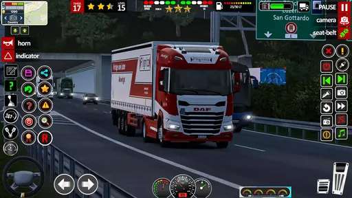 欧洲卡车运输车3d(Euro Truck Transporter 3d)4