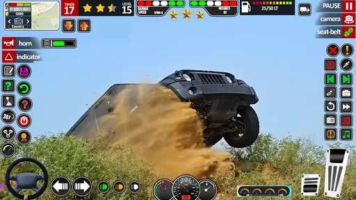 爬山吉普车模拟器(Jeep Driving : Hill Jeep Game)4