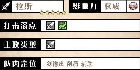 歧路旅人大陆的霸者拉斯技能介绍