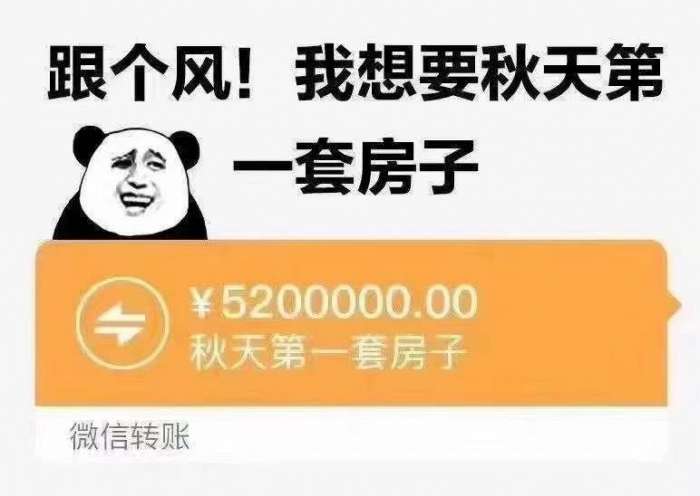朋友圈秋天的第一套房子什么意思？什么梗？秋天的第一套房子出处介绍