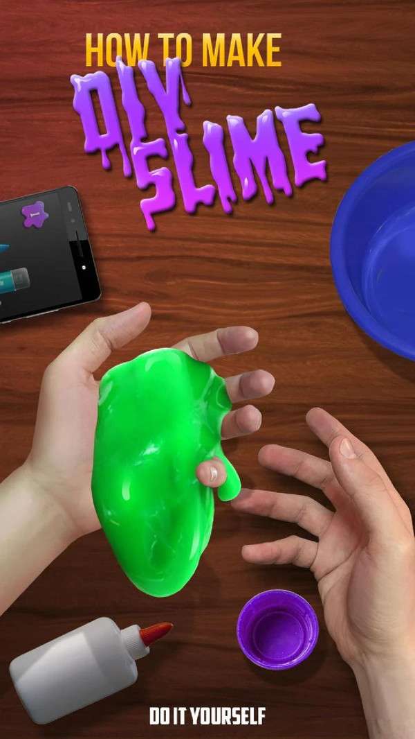 DIY泡沫黏液模拟器2