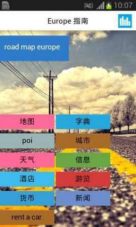 欧洲地图高清中文版1