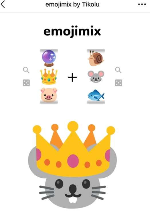 emojimix表情合成公式：emojimix by Tikolu游戏攻略